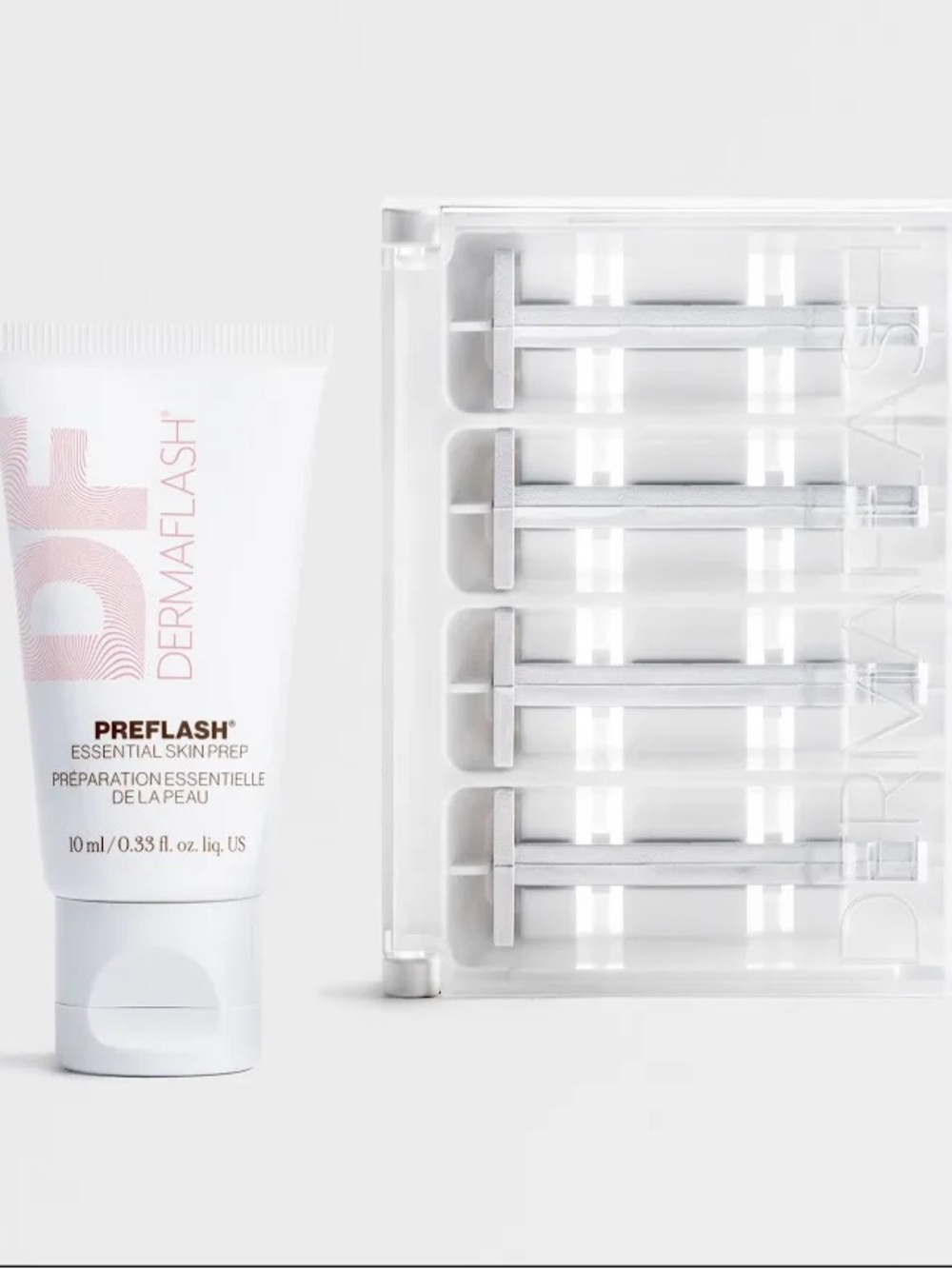 Dermaflash The Essentials Sonic Dermaplaning 4-week Refill Kit. New in a box